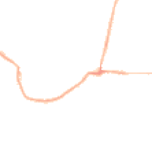Night-time road noise heatmap for BL3 1RL