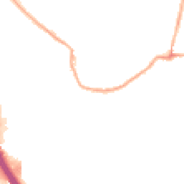 Night-time road noise heatmap for BL3 1RS