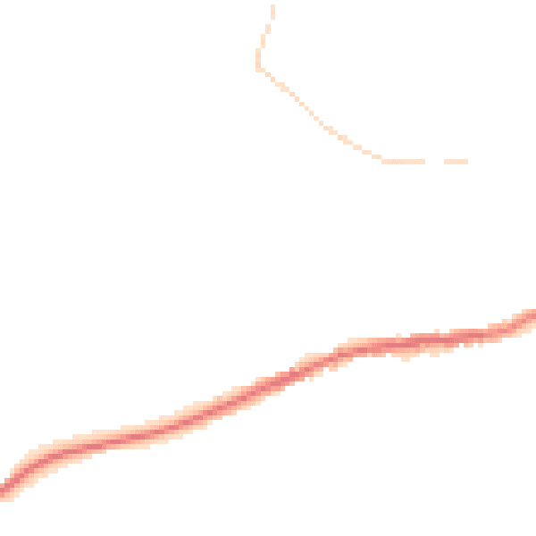 Night-time road noise heatmap for BL3 1UB