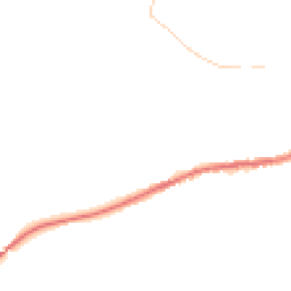 Night-time road noise heatmap for BL3 1UG