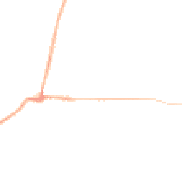 Night-time road noise heatmap for BL3 1UJ