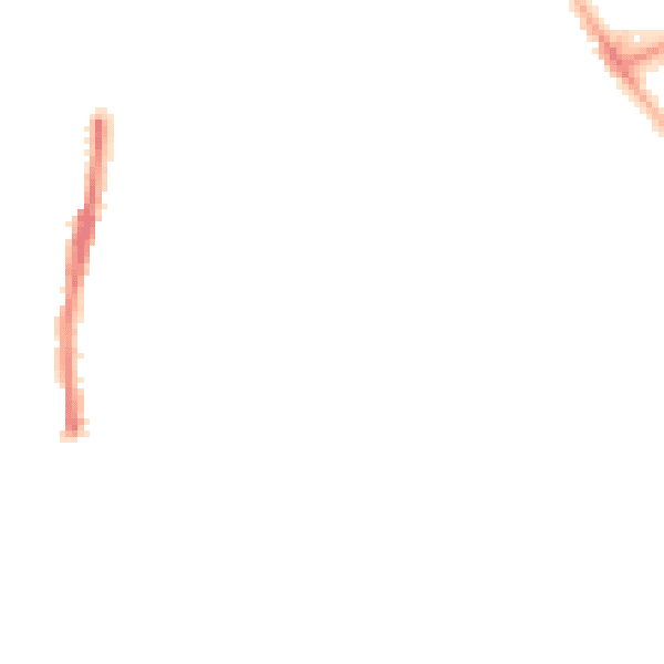 Night-time road noise heatmap for BL3 2DR