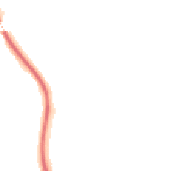 Night-time road noise heatmap for BL3 4PJ
