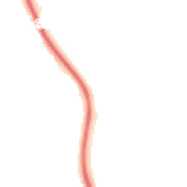 Night-time road noise heatmap for BL3 4XA