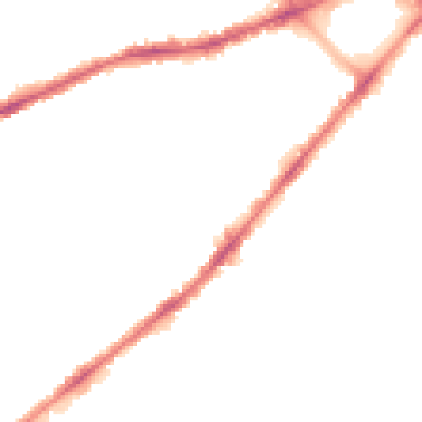 Night-time road noise heatmap for BL3 5ES