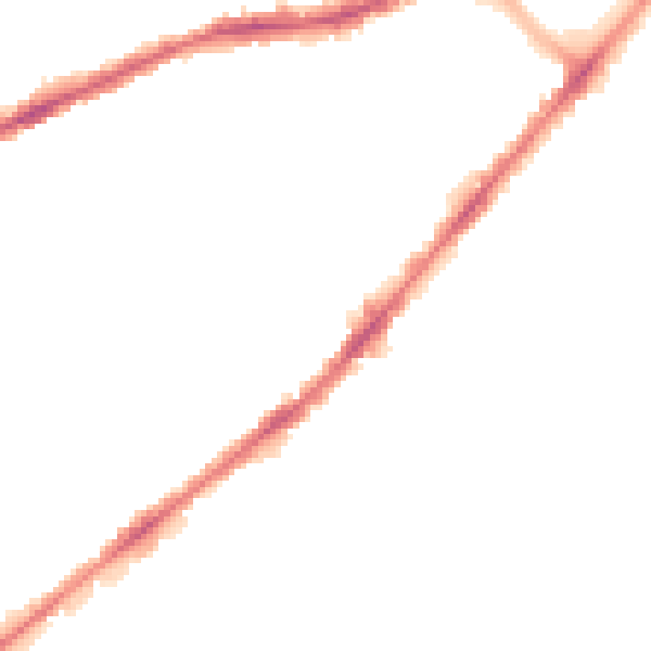 Night-time road noise heatmap for BL3 5LP