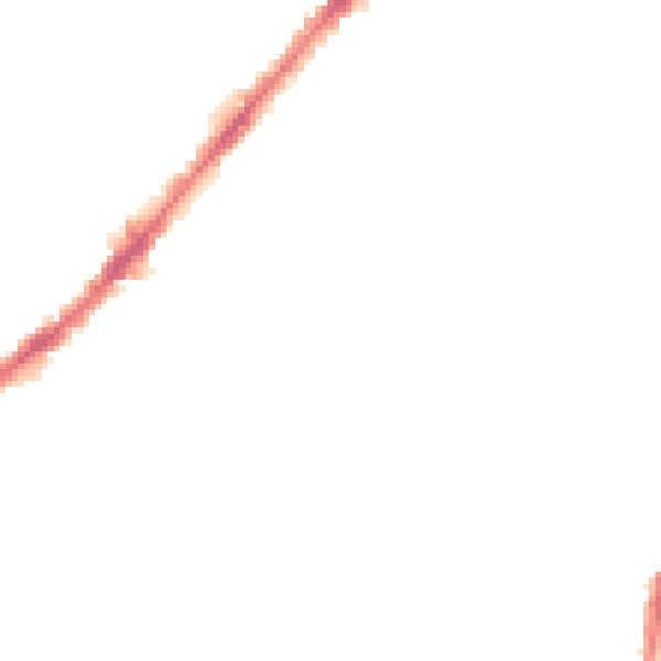 Night-time road noise heatmap for BL3 6SP