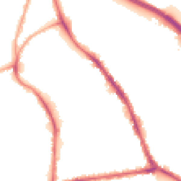 Night-time road noise heatmap for BL4 7AG