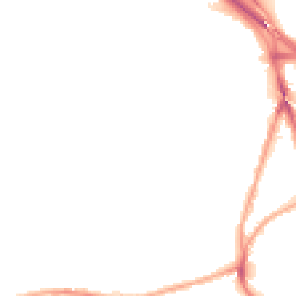Night-time road noise heatmap for BL4 7FY
