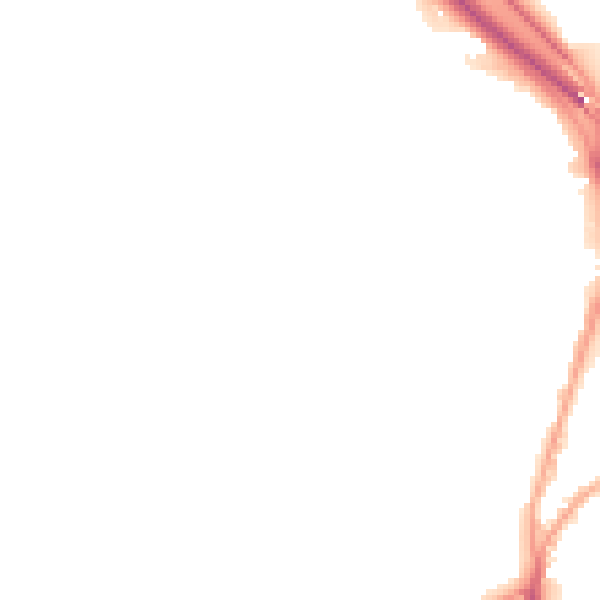 Night-time road noise heatmap for BL4 7HX