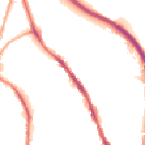 Night-time road noise heatmap for BL4 7NS
