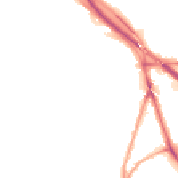 Night-time road noise heatmap for BL4 7TT