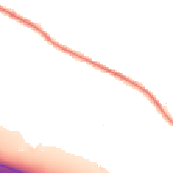 Night-time road noise heatmap for BL4 8PG