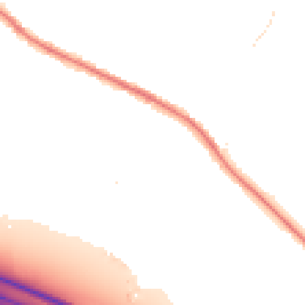 Night-time road noise heatmap for BL4 8PP