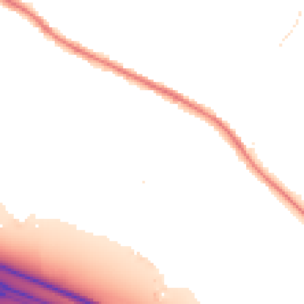 Night-time road noise heatmap for BL4 8PW