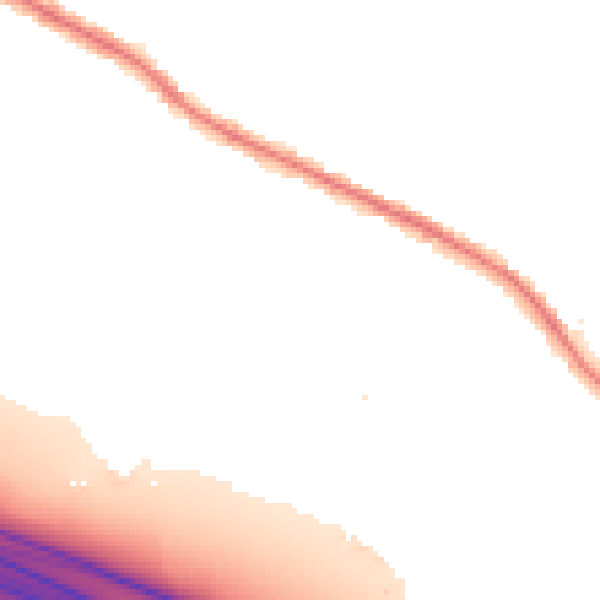 Night-time road noise heatmap for BL4 8QA