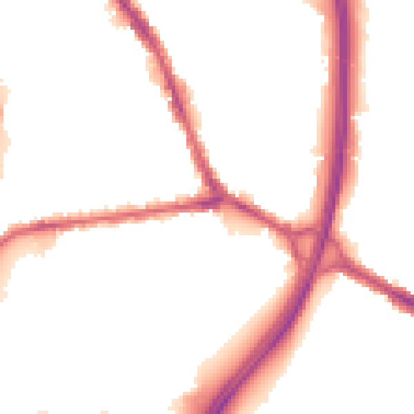 Night-time road noise heatmap for BL4 9BS
