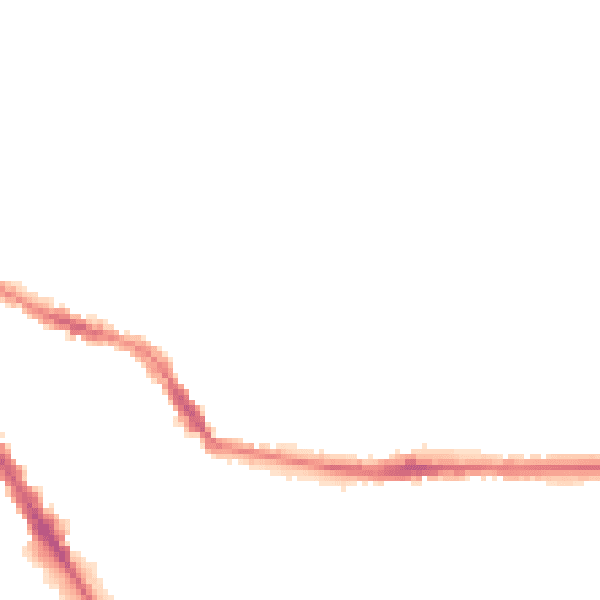 Night-time road noise heatmap for BL6 7HJ