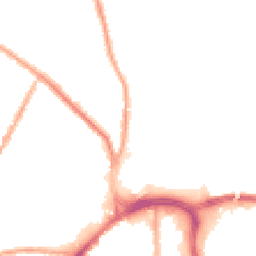 Night-time road noise heatmap for BL8 1AJ