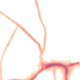 Night-time road noise heatmap for BL8 1AN