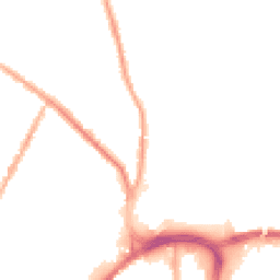 Night-time road noise heatmap for BL8 1AP