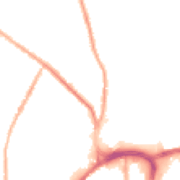 Night-time road noise heatmap for BL8 1AW