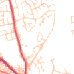 Daytime road noise heatmap for BL8 1BP