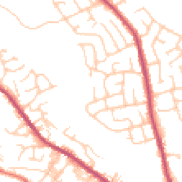Daytime road noise heatmap for BL8 1EJ
