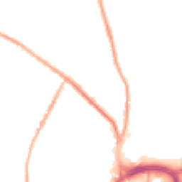 Night-time road noise heatmap for BL8 1LW