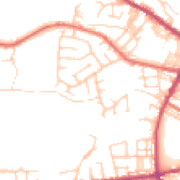 Daytime road noise heatmap for BL8 1QE