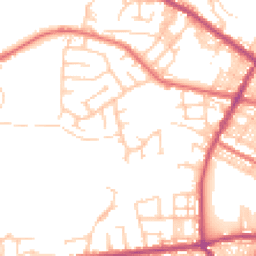 Daytime road noise heatmap for BL8 1QX