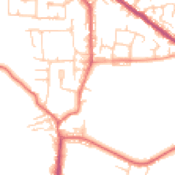 Daytime road noise heatmap for BL8 3BW