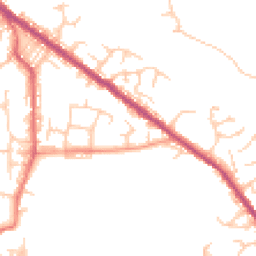 Daytime road noise heatmap for BL8 3EA