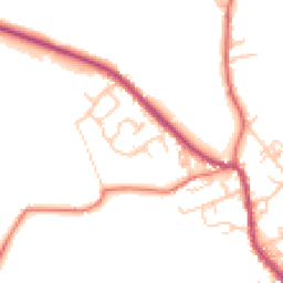 Daytime road noise heatmap for BL8 4BU