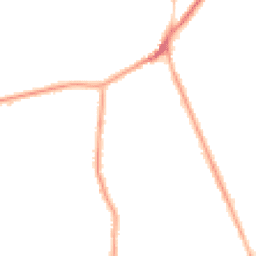 Night-time road noise heatmap for BL8 4EW