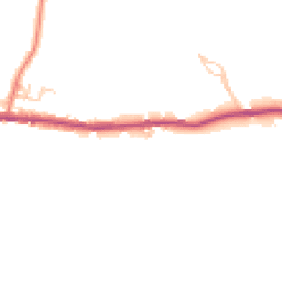 Daytime road noise heatmap for BL8 4GT