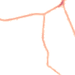 Night-time road noise heatmap for BL8 4HN