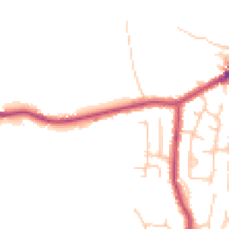 Daytime road noise heatmap for BL8 4HZ