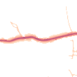 Daytime road noise heatmap for BL8 4JA