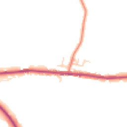 Daytime road noise heatmap for BL8 4JY