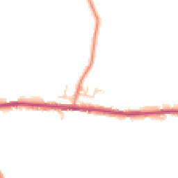 Daytime road noise heatmap for BL8 4LE