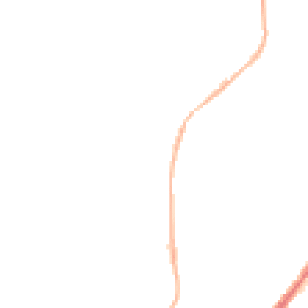 Night-time road noise heatmap for BL8 4LY