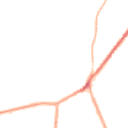 Night-time road noise heatmap for BL8 4NE