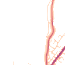 Daytime road noise heatmap for BL8 4NS