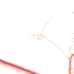 Daytime road noise heatmap for BL8 4PR