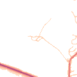 Daytime road noise heatmap for BL8 4PS