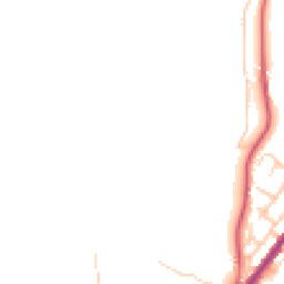 Daytime road noise heatmap for BL8 4QS