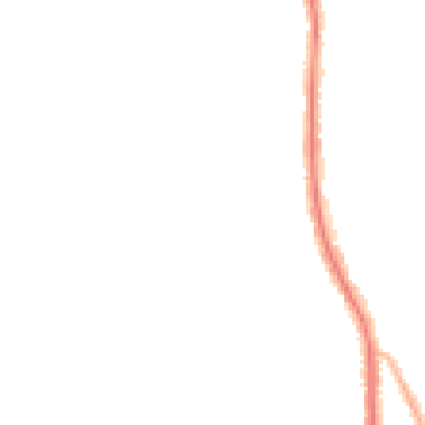 Night-time road noise heatmap for BL9 5EA