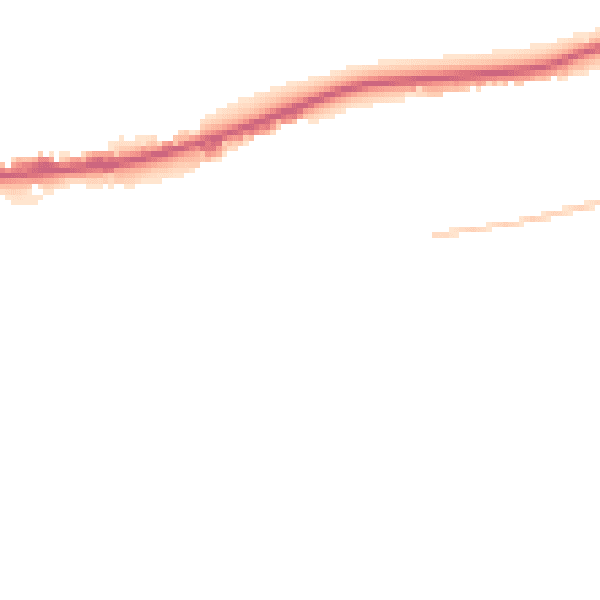 Night-time road noise heatmap for BL9 7JB