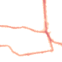 Night-time road noise heatmap for BN11 1AL